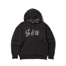 디스커스 애슬레틱 DISCUS ATHLETIC 모헤어 릴렉스 로고 니트 후디 다크 브라운 매장정품 201704