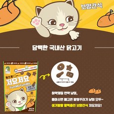 캐츠랑 저요저요 보양간식 닭고기 60g, 본상품, 1