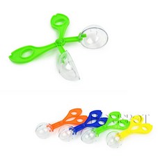 아이템스팟 곤충채집 집게 14cm 풍뎅이 관찰 가위 먹이, 노랑