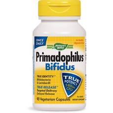 Nature's Way 然萃維 Primadophilus Bifidus比菲德氏菌素食膠囊, 90顆, 1罐