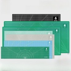 커팅매트 재단판 고무판 책상용 칼판 민트그린 깔개 작업대 데스크 30 x 120cm 블루 투톤 일반 민트, 45 x 120cm 블루 민트 투톤 일반