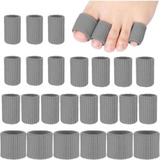 발등 보호대 스트랩 아대 용품 블루루 24개 발가락 튜브 0.98인치 쿠션 콘 패드 슬리브 부드러운 젤 쿠션용 물집 굳은살 3사이즈피부색 다양한 사이즈, Assorted Sizes, Navy Blue