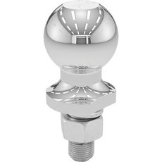 CURT 40003 크롬 트레일러 히치 볼 3500파운드 직경 2인치 34 x 1-34인치 생크 유니버설 핏, 3/500 lbs.