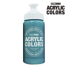 (초특가 할인) 한정수량 3000개 종이나라 비비드 아크릴물감 220ml / 미술용품 전색상 옵션 착한가격, 030. 터키쉬 블루