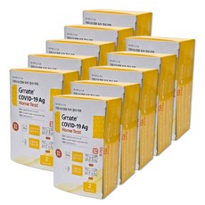 [27년 7월 기한] 지메이트 코로나 자가 키트+상조쿠폰포함, 2개입, 10개