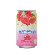 東方飲 草莓風味氣泡飲 330ml, 24個