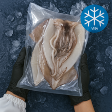 미자네농수산 손질 오징어 생물 특대 (냉동), 1개, 900g내외(4미내외)