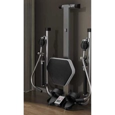 유압 로잉 머신 하체 조정기구 피트니스 로잉기구, 상세페이지 참고, 듀얼 패들 레일/저항/계기판