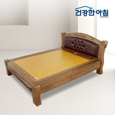건강한아침 2170 돌침대 흙 온열 황토 온돌 2인용 퀸 Q, 황토볼어싱