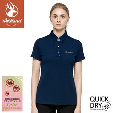 Wildland 荒野 女 彈性防蚊抗UV排汗POLO衫 W1627