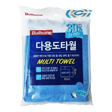 불스원 다용도타월, 블루, 1개