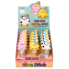 조선문방구 아이스콘 고체풀 9개, 1세트