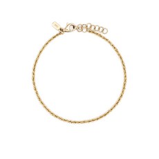 이에프컬렉션 트위스트 14K 옐로 골드 브레이슬릿