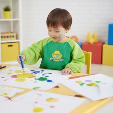 나일 유아용 앞치마 어린이미술앞치마