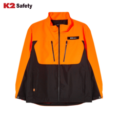 케이투세이프티 K2 JK-A3101 점퍼 상의 바람막이 춘추자켓 오렌지, S(90), 1개