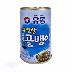 골뱅이 통조림 400g 술안주베스트, 유동 자연산골뱅이400g