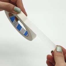 페인트 커버링 화이트 종이 테이프 50mm x 50m, 1개