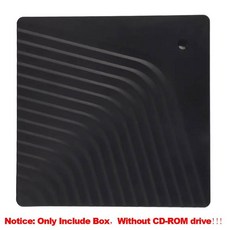 CD DVD 버너 어댑터 USB 3.0 C 타입 외장 드라이브 박스 노트북 버너용 광학 인클로저 9.5mm 12.7mm, 2) 12.7mm, 01 WHITE_01 CHINA