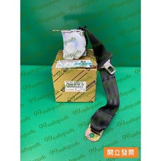 豐田 ALTIS 1.6 1.8 (2001-2006) 二排椅安全帶插扣 黑色, 1個