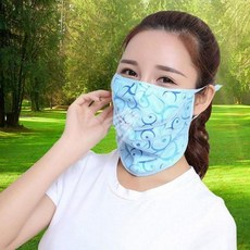 360도 UV마스크, 1개, 도트 스카이