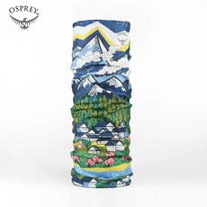 OSPREY小鷹戶外魔術頭巾男女適用 運動脖圍 面罩 防曬 透氣, 印象畫風-索松