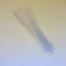 투명 옷디피연결고리(27cm) 10개 매장용의류디피연결걸이 옷연결진열, 2.5x27cm