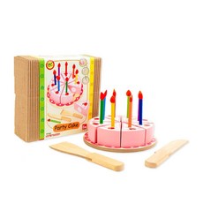 원목 소꼽 생일 자르기 촛불끄기 맛있는 케이크놀이 유아소꿉놀이 시장놀이 야채놀이