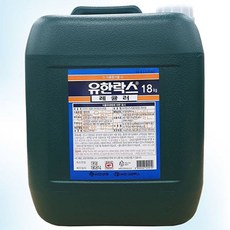 유한락스 오리지널(구 레귤러) 18kg 청소용 살균 세척 업소용 가정용 대용량 말통, 1개