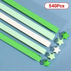 540매 종이접기 종이 접는 스트립 DIY 행운의 양면 만들기 다채로운 데코 핸드 아트, 08 Style-5-540sheets, 08 Style-5-540sheets