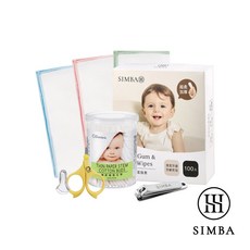 小獅王辛巴 新生兒手臉清潔護理組, 1個