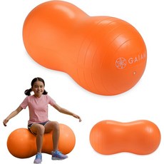 액티브 시트 땅콩 모양 바운스 책상 의자 운동 요가 밸런스 시팅, Orange