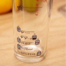 가정주방용 블루 유리소맥전용컵 6P 소맥제조기 맥주전용잔 맥주컵 맥주잔