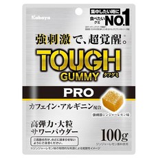 카바야 식품 타프구미 PRO 카페인 진저 레몬 100g×6봉지, 1g, 1개