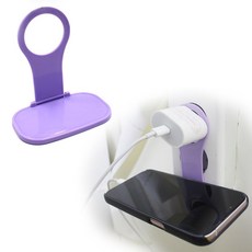 콘센트거치대 케이블홀더 콘센트 휴대폰 거치대, 1개