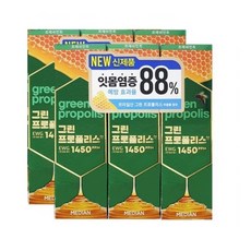 메디안 프로폴리스향 홀패밀리 프레쉬민트 치약, 100g, 6개
