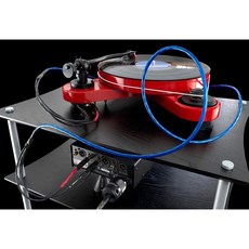 沐耳 Pro-ject RPM 3 Carbon 唱盤（黑/紅） Nordost 藍天堂接地加強唱盤訊號線, 黑/紅