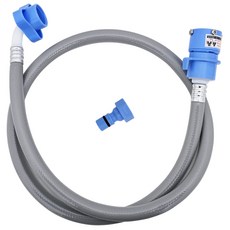 세탁기 급수 호스 연결 원터치 삼성 엘지 대우 국산, 1개, 1.3M(냉수용)