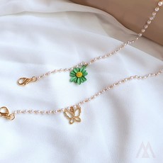 구공일엠 데이지 마스크줄 마스크걸이 크로버마스크줄 마스크스트랩줄