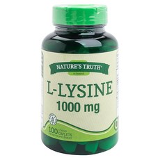 NATURE'S TRUTH 蛋白質保健食品 1000mg, 100顆, 1罐