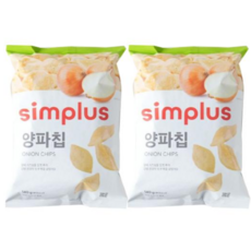 양파 시즈닝을 뿌린 양파칩, 2개, 140g