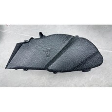 YAMAHA 勁戰 二代 三代 結晶黑色空濾蓋 粉體烤漆 耐高溫 抗白化 原廠交換, 1個