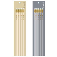 모닝글로리 비움 연필세트(2B-5자루), 모닝글로리 비움_연필세트(2B-5자루)