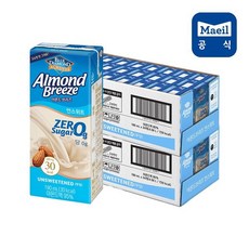 (매장정품) 매일 아몬드브리즈 언스위트 190ml 48팩 235844, 1, 48