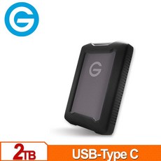 WD G-DRIVE ArmorATD 2TB 行動硬碟, 詳見商品說明, 1GB