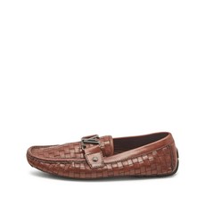 루이 비통 중고 우븐 레더 로퍼