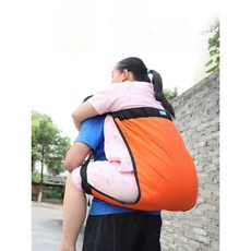 성인용어부바 포대기 어르신 환자용 스트랩 이동 보조기, 그레이 라지