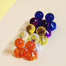 사무실 컬러 미니 자석 epr+646Kq, 오렌지