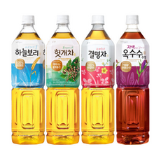 하늘보리 헛개차 자색옥수수 결명자 (4종), 1.5L, 2개