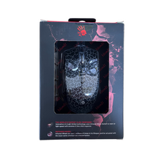 血手幽靈bloody A70霓虹光針電競滑鼠，光微動，6200 CPI高精度感應器，紅外線滾輪, RGB, Bloody Abedless 血手幽靈RGB (A70)