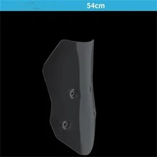 CFMOTO 650MT 앞 유리 수정 및 높은 흉갑 MT, 01 54cm Smoke Grey